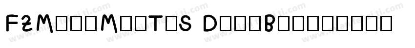 FZMingMeiTiS DemiBol字体转换